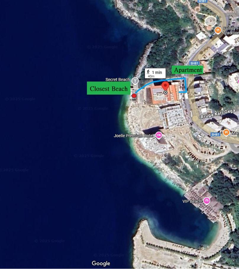Saranda Miracle Sky Apartment Εξωτερικό φωτογραφία
